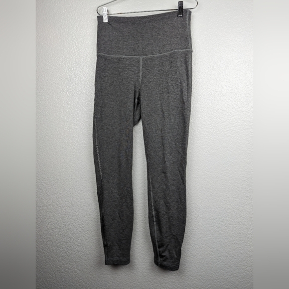 lululemon athletica Pants - Lululemon Wunder Lounge Pants Super High Rise Gray 6
